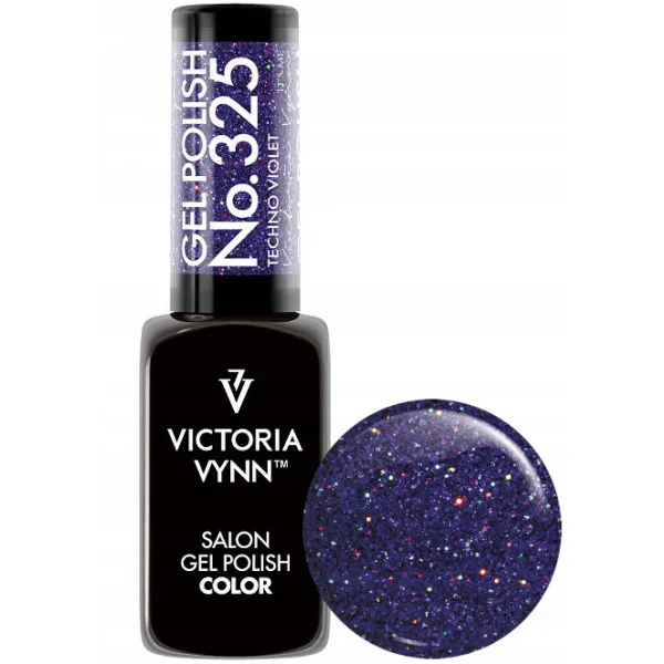 Lakier hybrydowy Victoria Vynn Disco Fever Techno Violet 8 ml