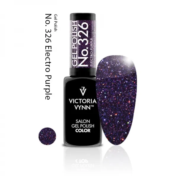 Victoria Vynn 326 Electro Purple 8 ml lakier hybrydowy