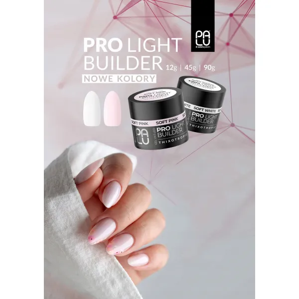 PALU żel budujący Pro Builder Gel SOFT WHTE 45g