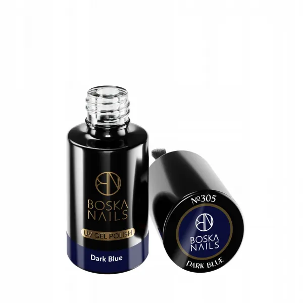 Boska Nails Lakier Hybrydowy Nr 305 Dark Blue 6 ml