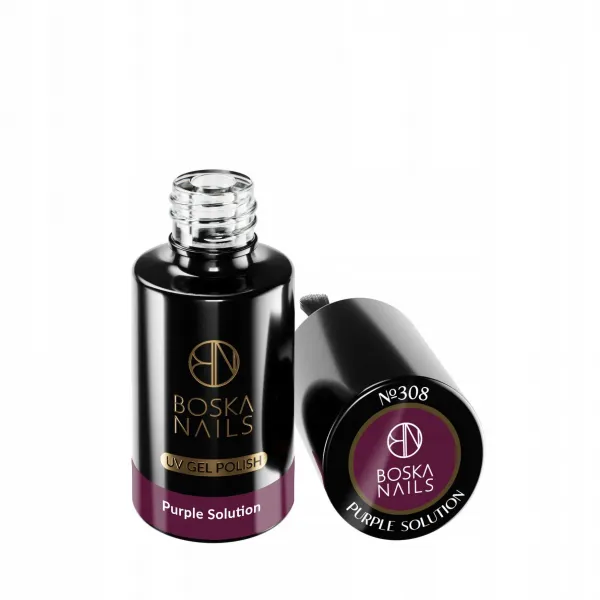 Boska Nails Lakier Hybrydowy Nr 308 Purple Solution 6 ml