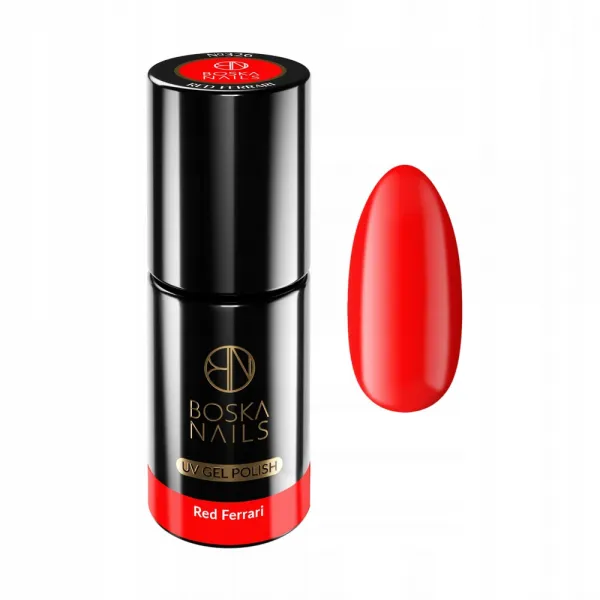 Boska Nails Lakier Hybrydowy Nr 326 Red Ferrari 6 ml