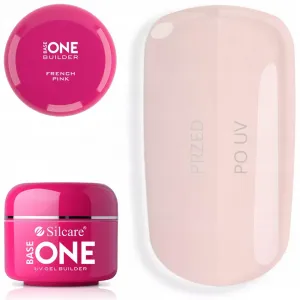 SILCARE BASE ONE BUILDER ŻEL UV - FRENCH PINK 50g