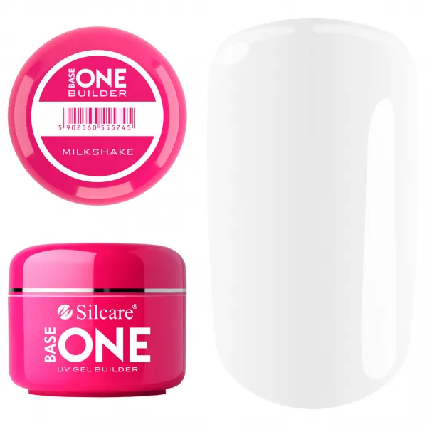 Silcare Base One UV Gel Żel budujący Milk Shake 50