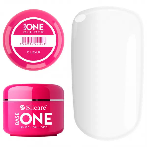 SILCARE BASE ONE BUILDER ŻEL UV - CLEAR - 50g