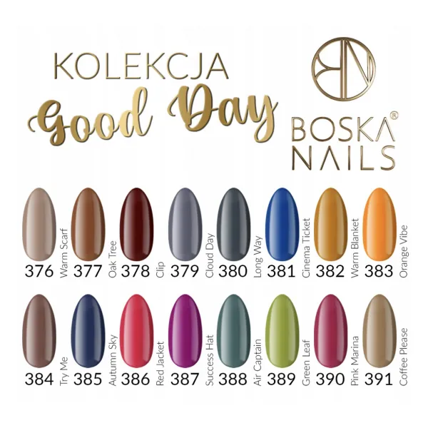 Boska Nails Lakier Hybrydowy Nr 387 Success Hat 6 ml