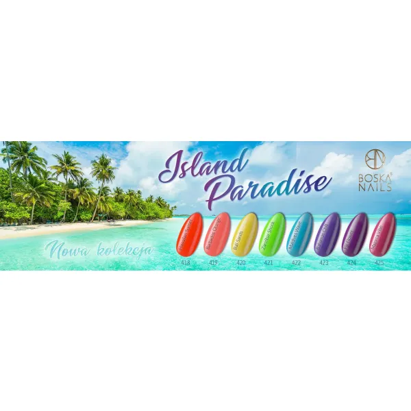 Boska Nails Lakier Hybrydowy Nr 425 Majorca Vibe 6 ml