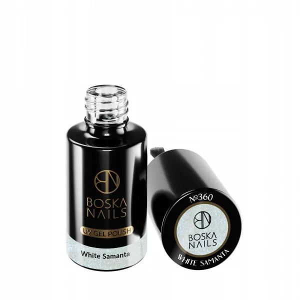 Boska Nails Lakier Hybrydowy Nr 360 White Samanta 6 ml