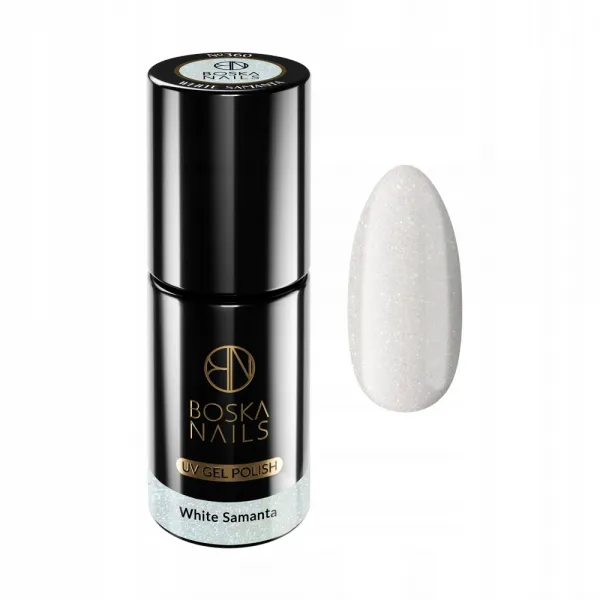 Boska Nails Lakier Hybrydowy Nr 360 White Samanta 6 ml