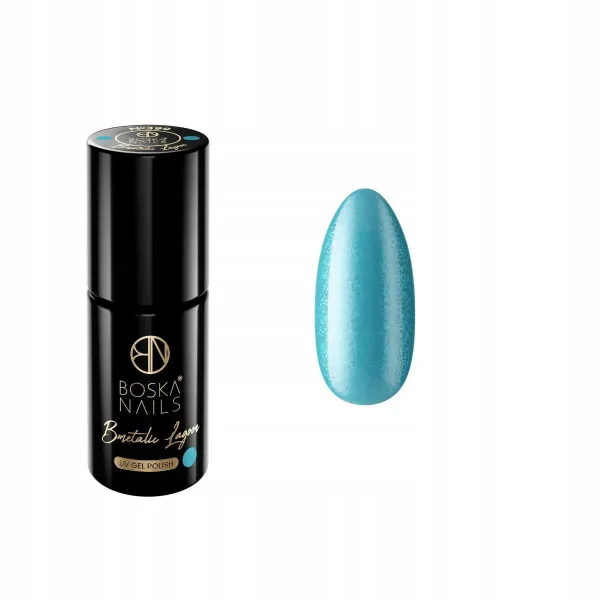 Boska Nails Lakier Hybrydowy Nr 399 Bmetalic Lagoon 6 ml