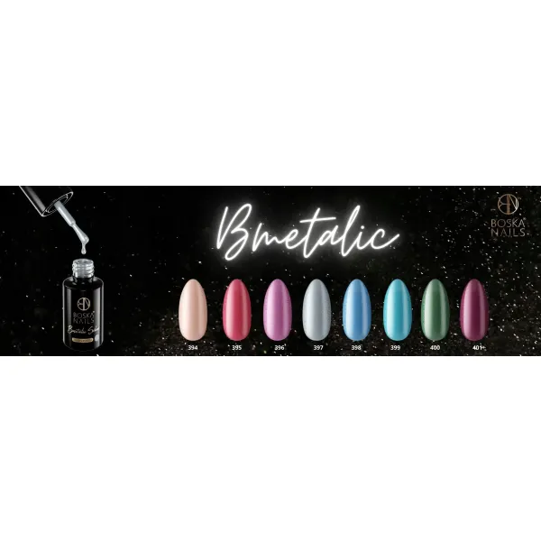 Boska Nails Lakier Hybrydowy Nr 399 Bmetalic Lagoon 6 ml