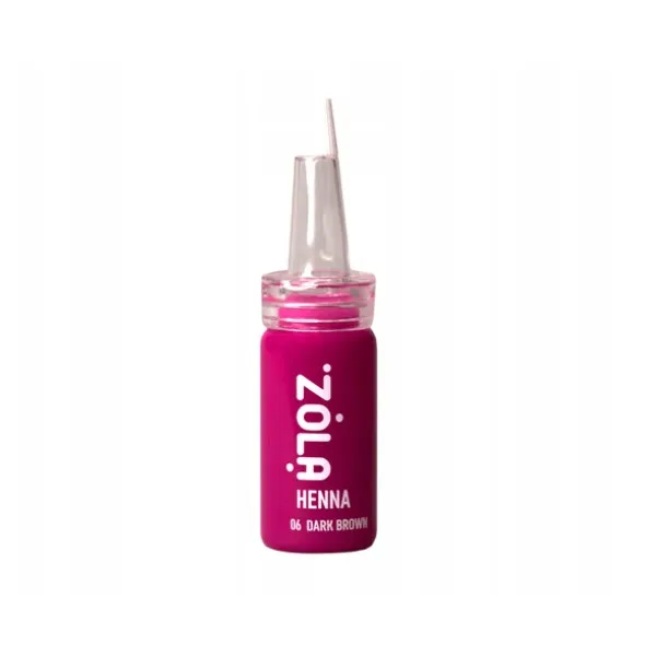 Zola Henna Pudrowa Do Brwi 06 Dark Brown 5 g