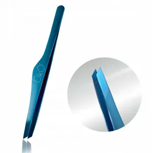 Oko Pęseta Do Brwi Skośna Blue Magic Limited Edition