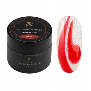 Fox Art-Paint Vitrage Gel Red 10 ml
