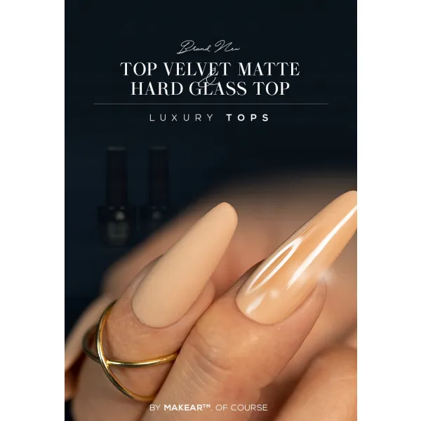 Top Hard Glass No Wipe Makear 8ml
