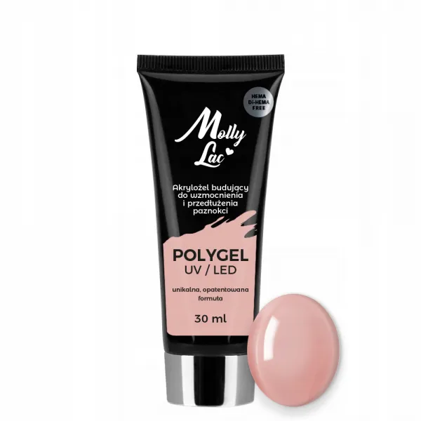 MollyLac Polygel Nude 30 ml