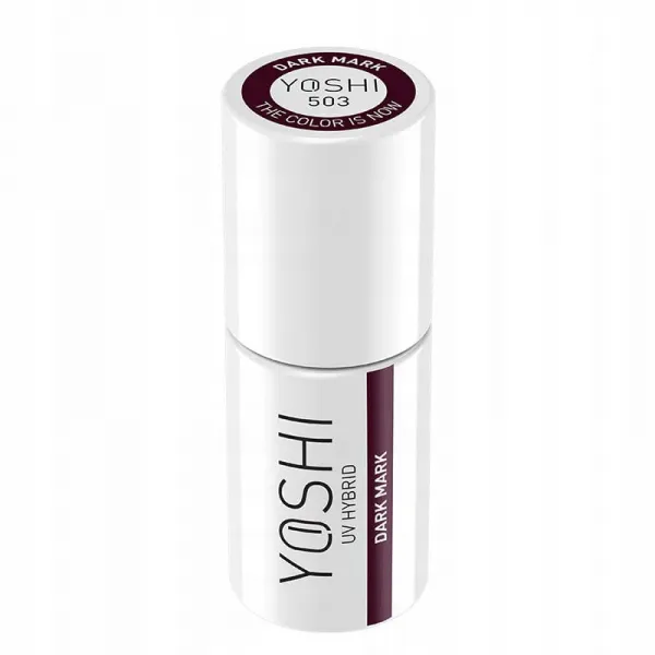 Yoshi Lakier Hybrydowy The Color Is Now Nr 503 Dark Mark 6 ml