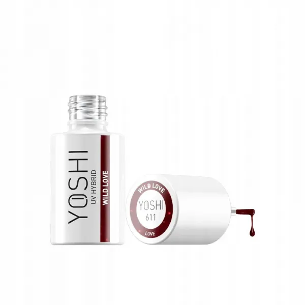 Yoshi Lakier Hybrydowy Love Nr 611 Wild Love 6 ml