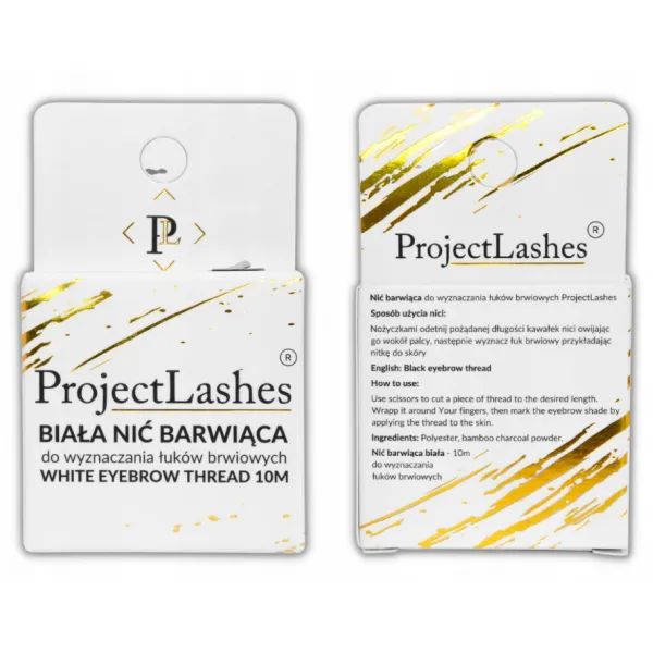 Project Lashes Nić Barwiąca Biała 10 m