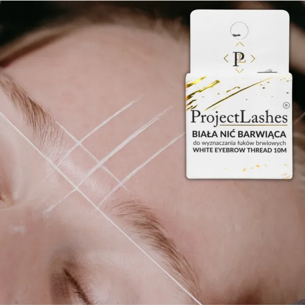 Project Lashes Nić Barwiąca Biała 10 m