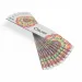Clavier Pilniki Do Paznokci Łódka Mandala Cienkie 150/150 grit 10 szt