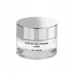 Em Nail Akrylowy Puder Do Stylizacji Paznokci Clear 20 g