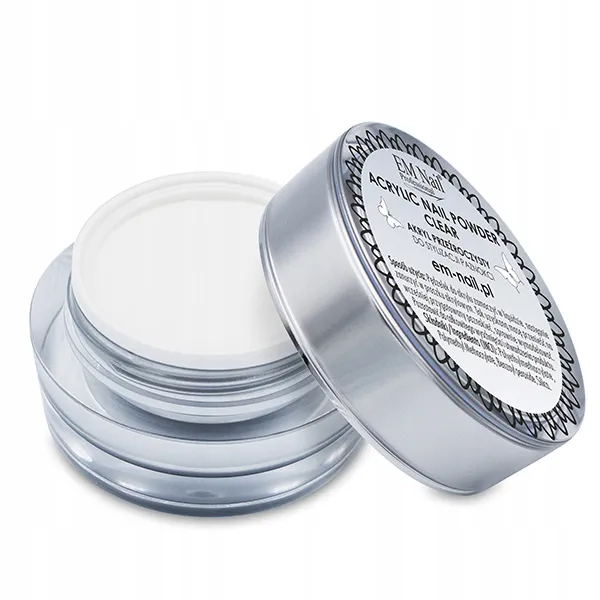 Em Nail Akrylowy Puder Do Stylizacji Paznokci Clear 20 g