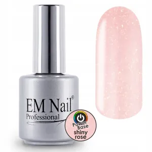 Em Nail Power Base Shiny Rose 15 ml