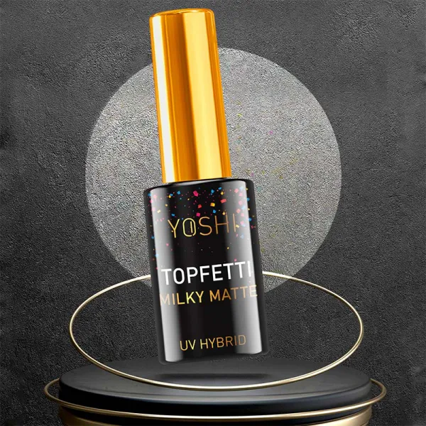 Yoshi Top Topfetti Milky Matte 10 ml