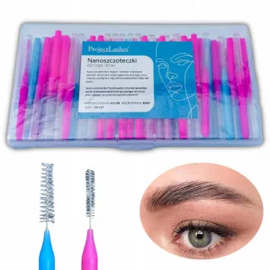 ProjectLashes Nanoszczoteczki Do Rzęs i Brwi 100 szt