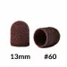 Kapturki Do Pedicure Brązowe 13 mm 60 grit 10 szt