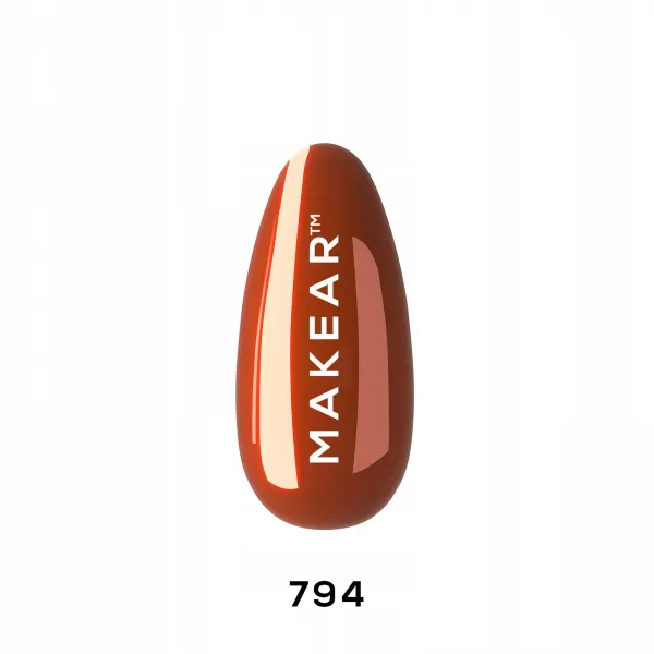 Makear Lakier Hybrydowy Red Love Limited 794 Ich Liebe Dich 8 ml