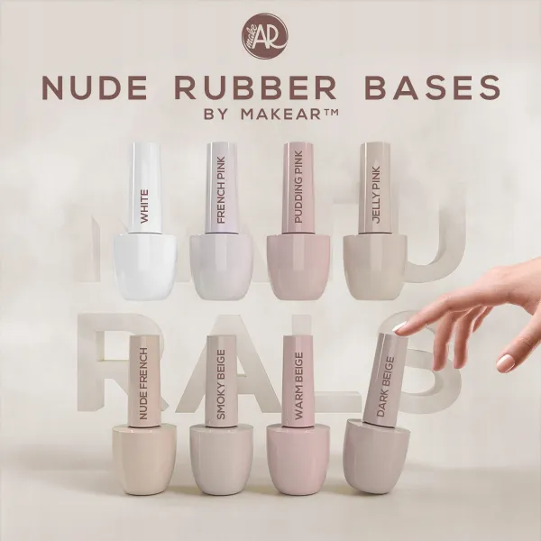 Makear Nude Rubber Base Nude French 8 ml