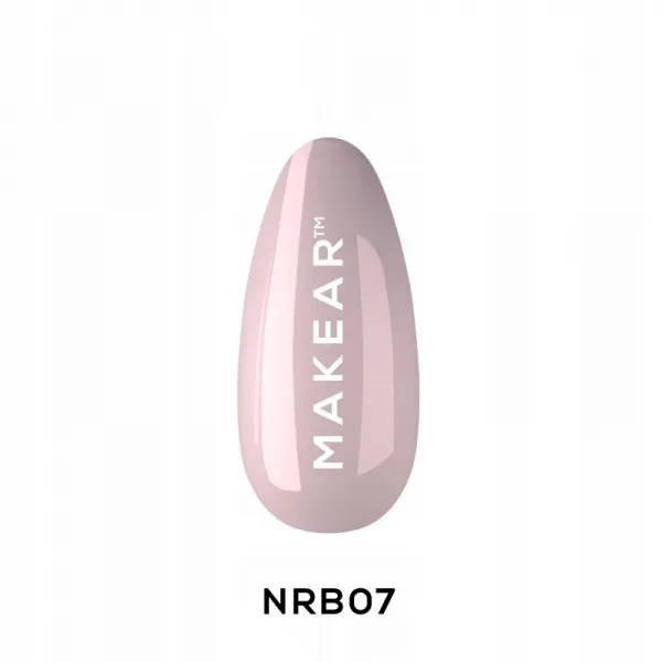 Makear Nude Rubber Base Warm Beige 8 ml
