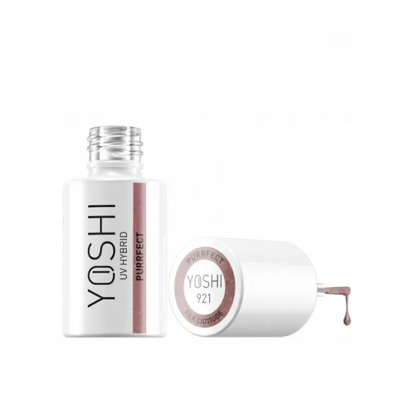 Yoshi Lakier Hybrydowy Cat Eye Silk Catitude 921 Purrfect 6 ml