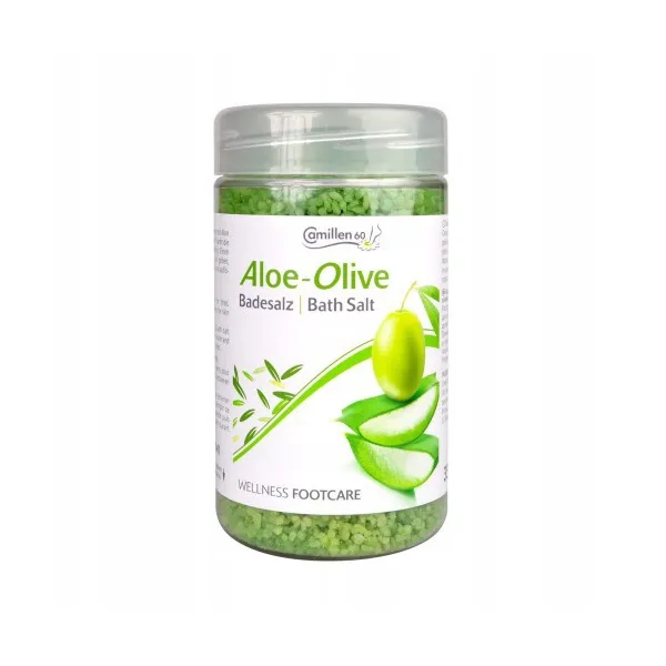Camillen60 Sól z Aloe Vera i Oliwą z Oliwek 350 g