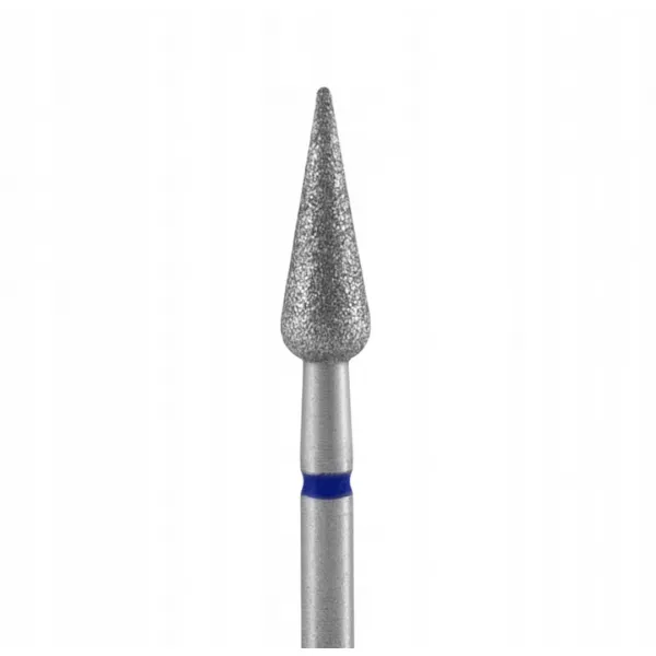 Staleks Frez Diamentowy Gruszka Niebieski 4/12 mm