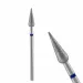 Staleks Frez Diamentowy Gruszka Niebieski 4/12 mm