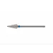 Staleks Frez Diamentowy Gruszka Niebieski 4/12 mm