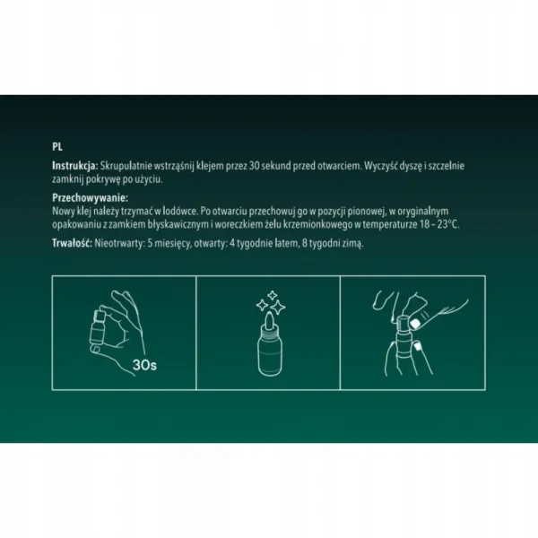Klej do sztucznych rzęs Rarity PRO 1 (5ml)