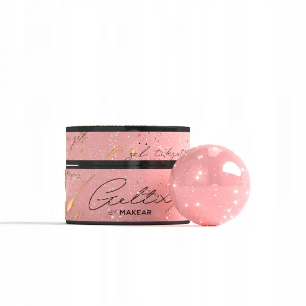 Makear Geltix Shine Thixotrope Builder Gel Żel Rose Shine GT06 50 ml