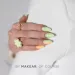 Makear Gel Polish lakier hybrydowy 8ml 624 Optimism Zielony Brokat DAISY