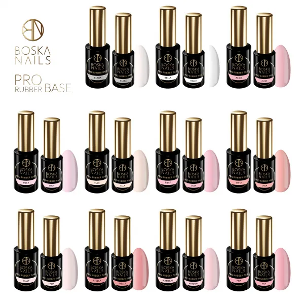 Boska Nails Rubber Base Lucy 10 ml