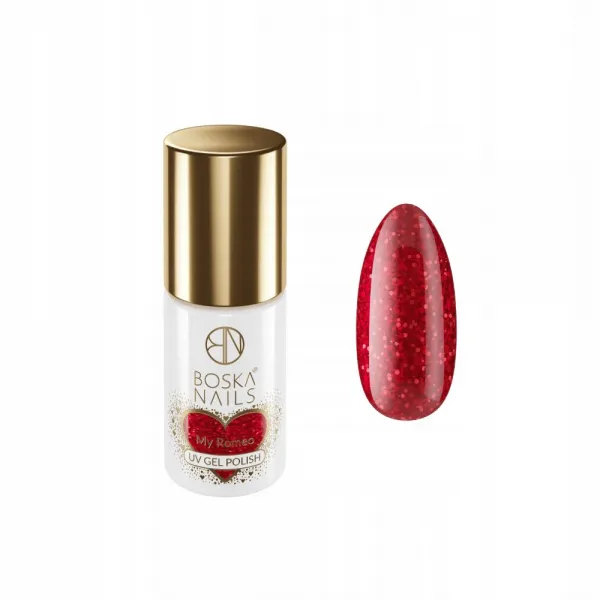 Boska Nails Lakier Hybrydowy 449 My Romeo 6 ml