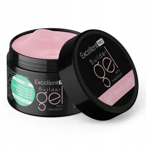Excellent PRO Builder gel with thixotropy light french pink 50g