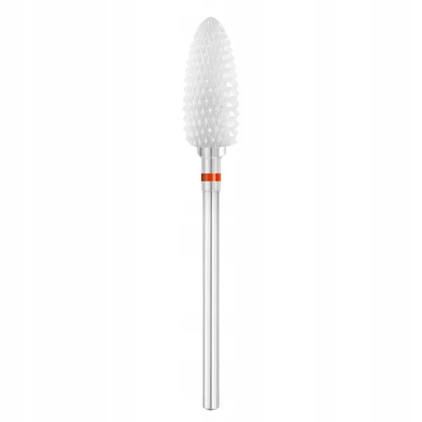 Exo Frez Ceramiczny Owal Czerwony 6 mm