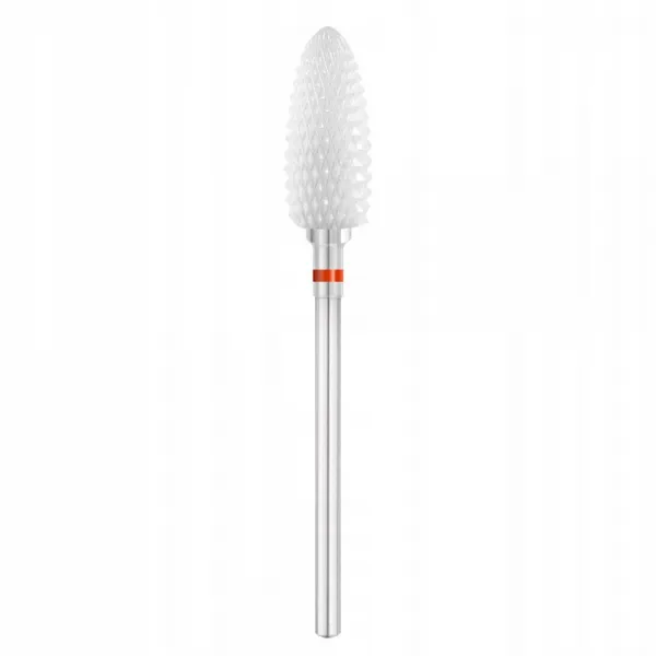 Exo Frez Ceramiczny Owal Czerwony 6 mm
