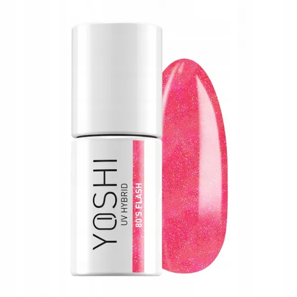 Yoshi Lakier Hybrydowy Flash Retrowave 015 80's Flash 6 ml