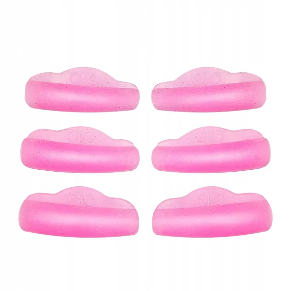 Zestaw wałków do laminacji liftingu OkO Hollywood PINK shrimp 3 pary