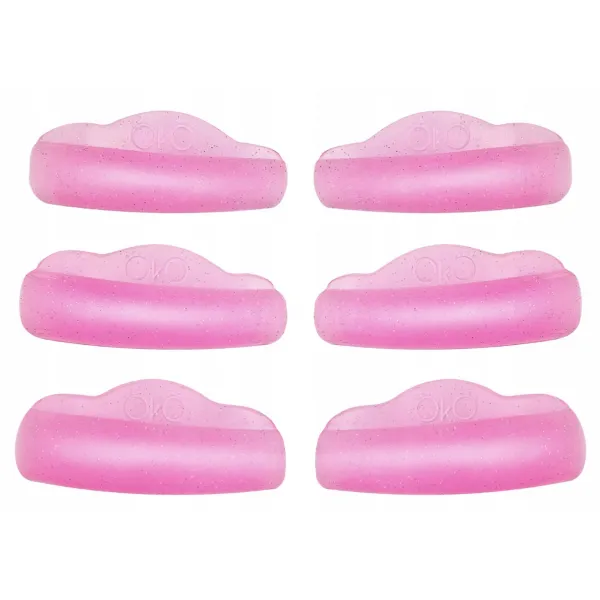 Zestaw wałków do laminacji liftingu OkO Hollywood PINK shrimp 3 pary